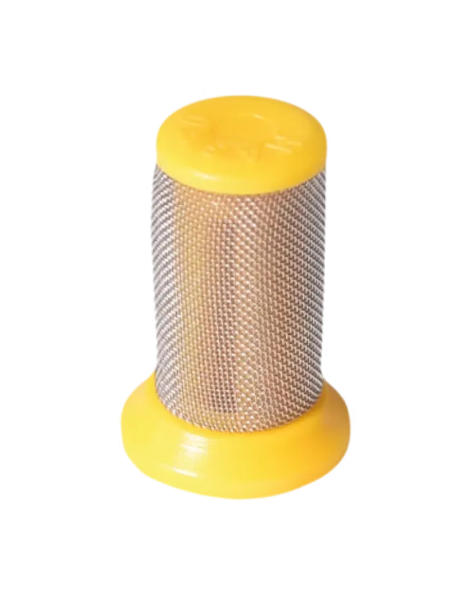 Filtro para Bico de Pulverização (Peneira) Magnojet Base Cônica Malha 80 - Amarelo (10un)