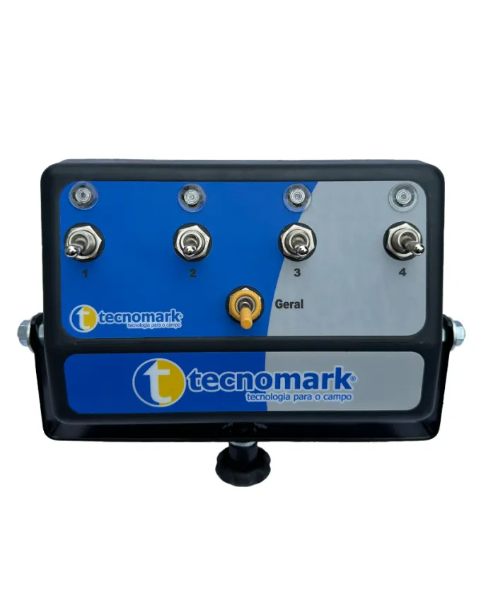 Painel Acionamento Comando Elétrico Plus 4 Seções Tecnomark