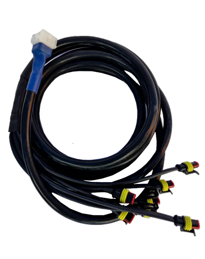 Chicote Comando Elétrico Hidráulico 3 Funções Tecnomark