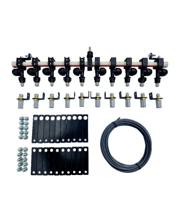 Kit Bicos de Pulverização no Sulco para 10 Linhas 