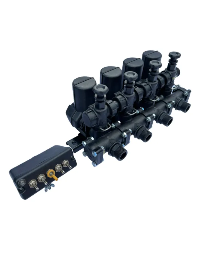 Comando Elétrico de Pulverização 4 Seções Master