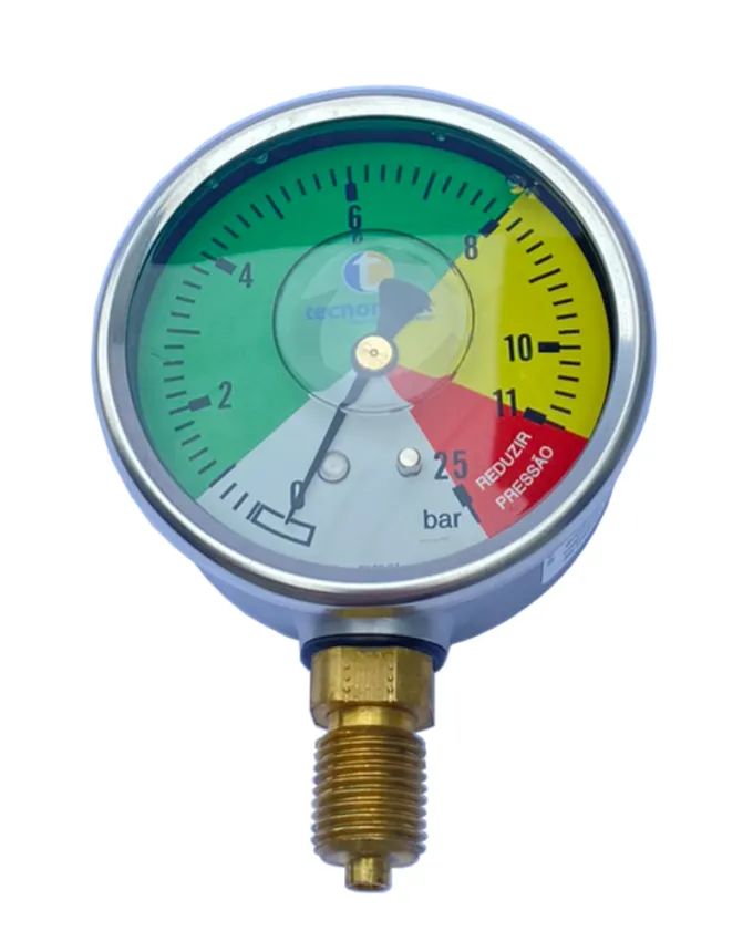 Manômetro 63mm Montagem Inferior