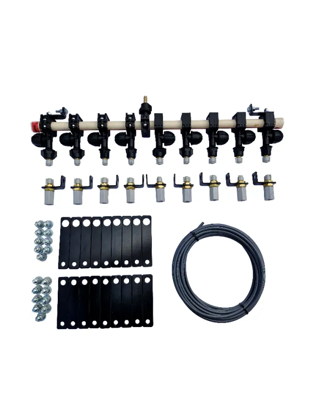 Kit Bicos de Pulverização no Sulco para 9 Linhas 