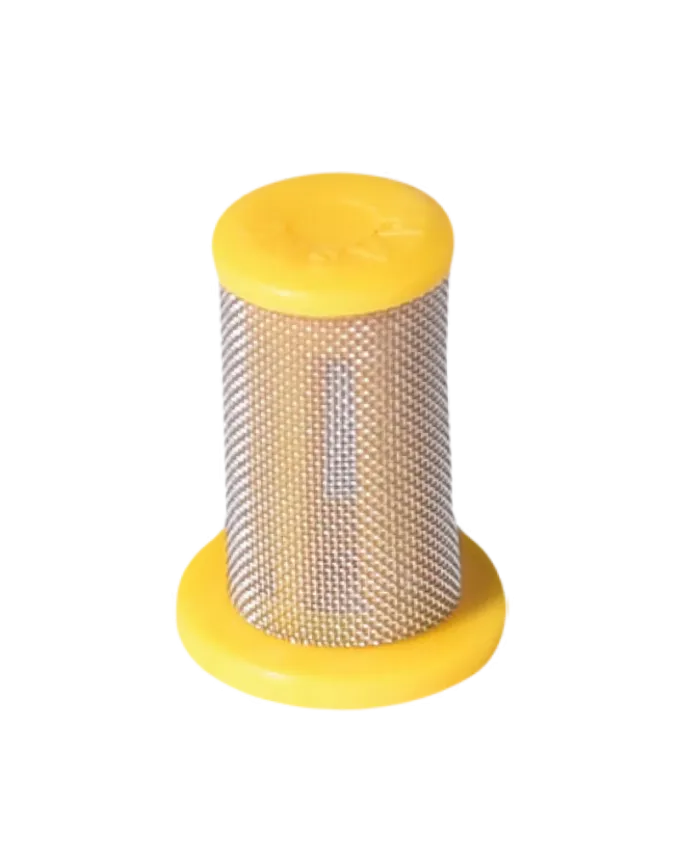 Filtro para Bico de Pulverização (Peneira) Magnojet Base Reta Malha 80 - Amarelo (10un)
