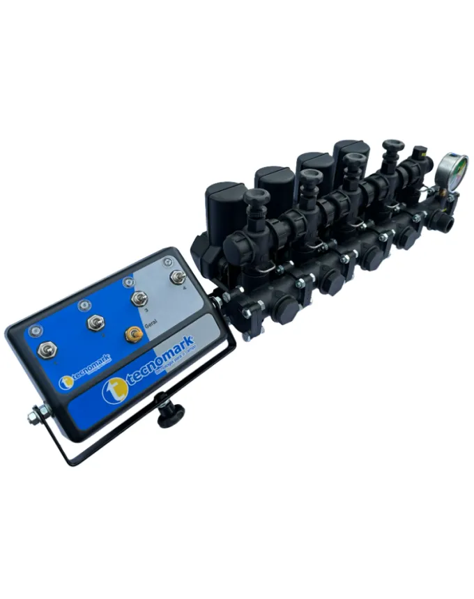 Comando Elétrico de Pulverização 4 Seções Plus