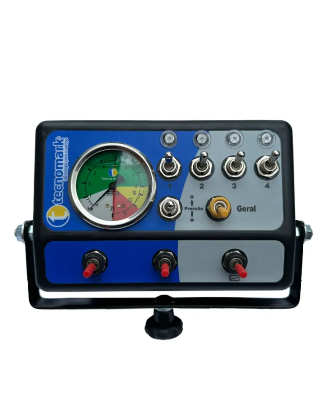 Painel Conjugado Tecnomark Pulverização Premium 4 Seções + Hidráulico 3 Funções