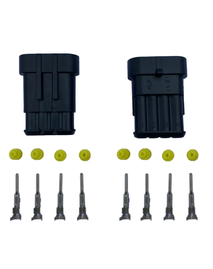 Conector SuperSeal 4P para Terminal Macho (2un)