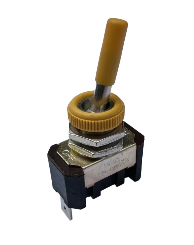 Chave Interruptor Unipolar ON-OFF Amarela