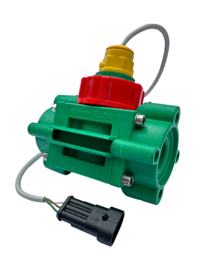 Fluxômetro Completo para Comandos de Pulverização