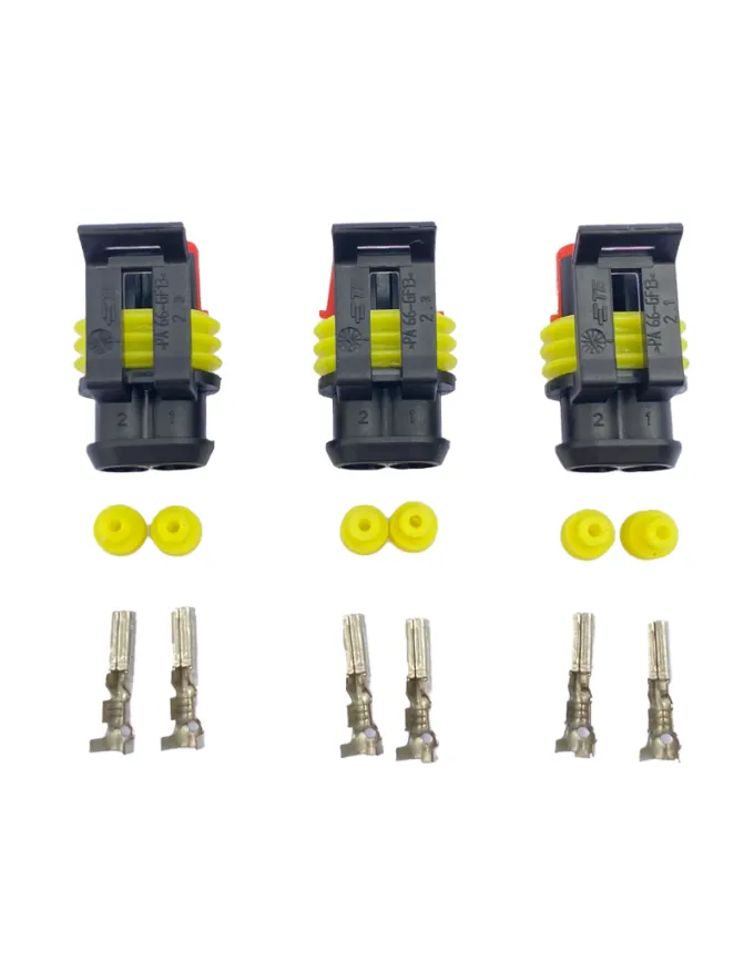 Conector SuperSeal 2P para Terminal Fêmea (3un)