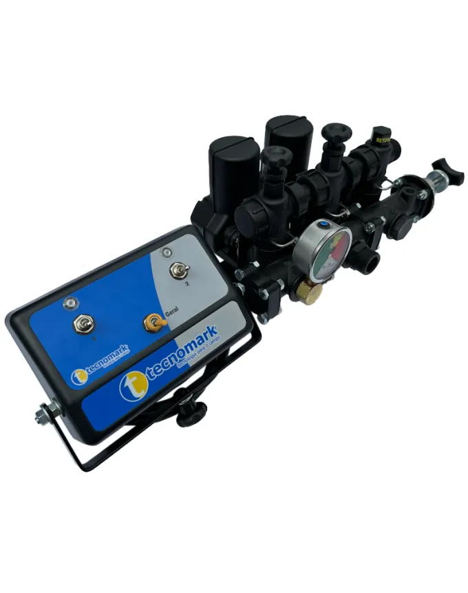 Comando Elétrico de Pulverização 2 Seções Plus Alta Pressão